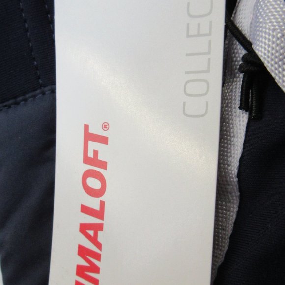 Zero Restriction Golf Vest Z625 Primaloft Navy Men's Medium Signature Bank Logo - Picture 15 of 16